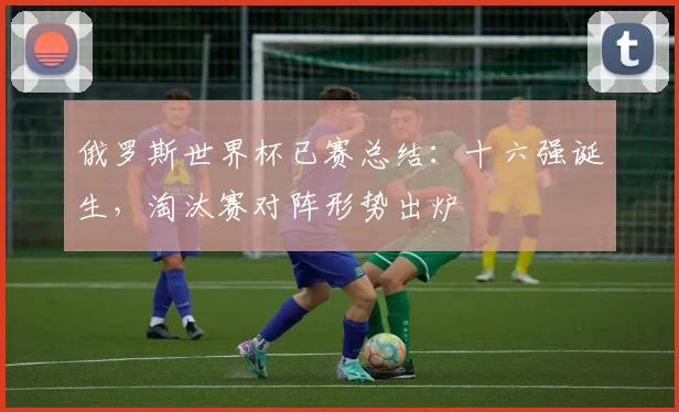 俄罗斯世界杯已赛总结：十六强诞生，淘汰赛对阵形势出炉